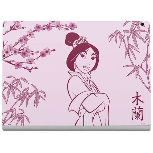 Disney Mulan Character Art Surface Book 2 13.5in Skin